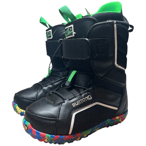 BURTON Zipline Boa Size 6k Snowboard Boots BOA FIT System Comfort Kid Friendly - Picture 2 of 15